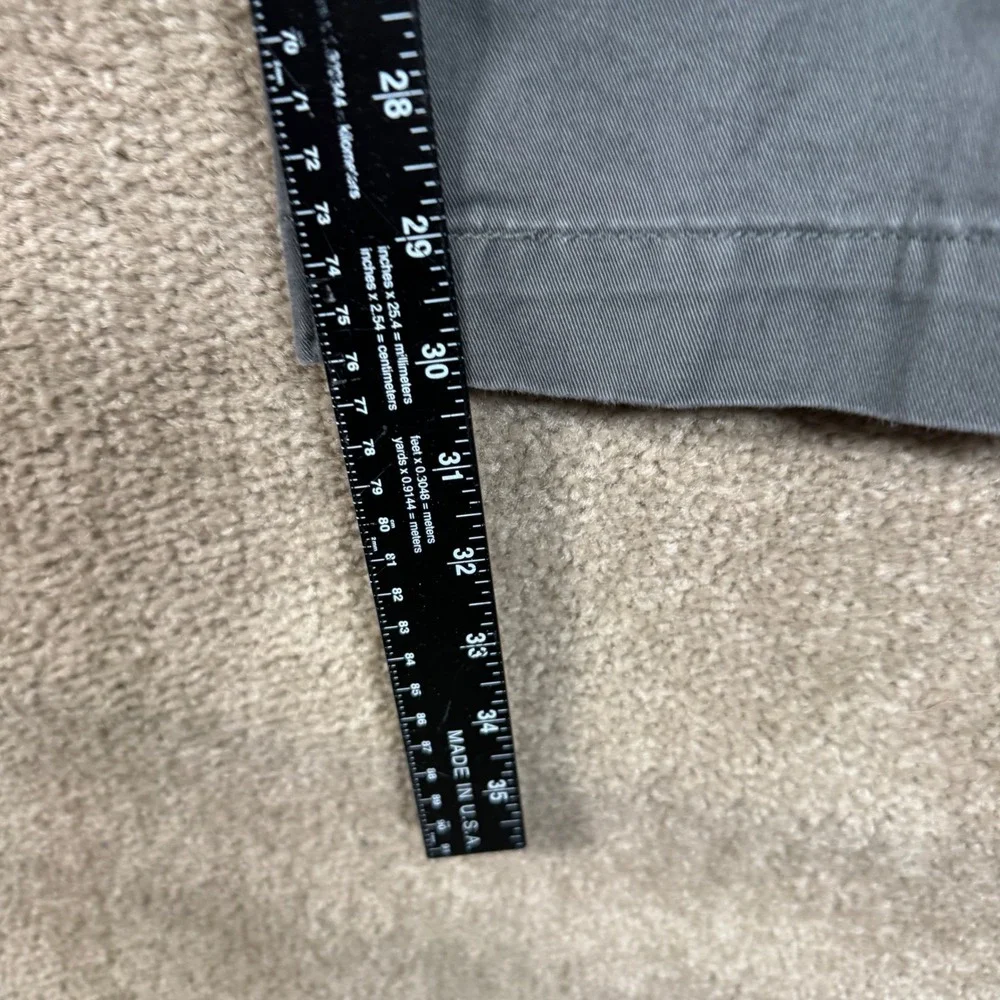 Levi's XX Chino Standard Taper Pants Mens 31x32 Gray Stretch Casual Dress Chinos